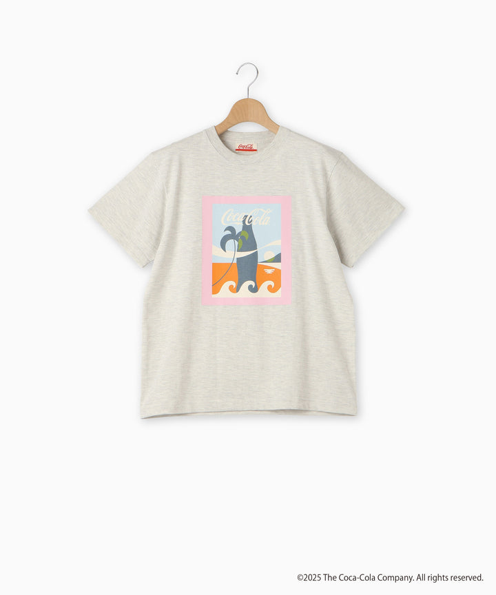 コカ･コーラ トロピカルアートプリント Tシャツ