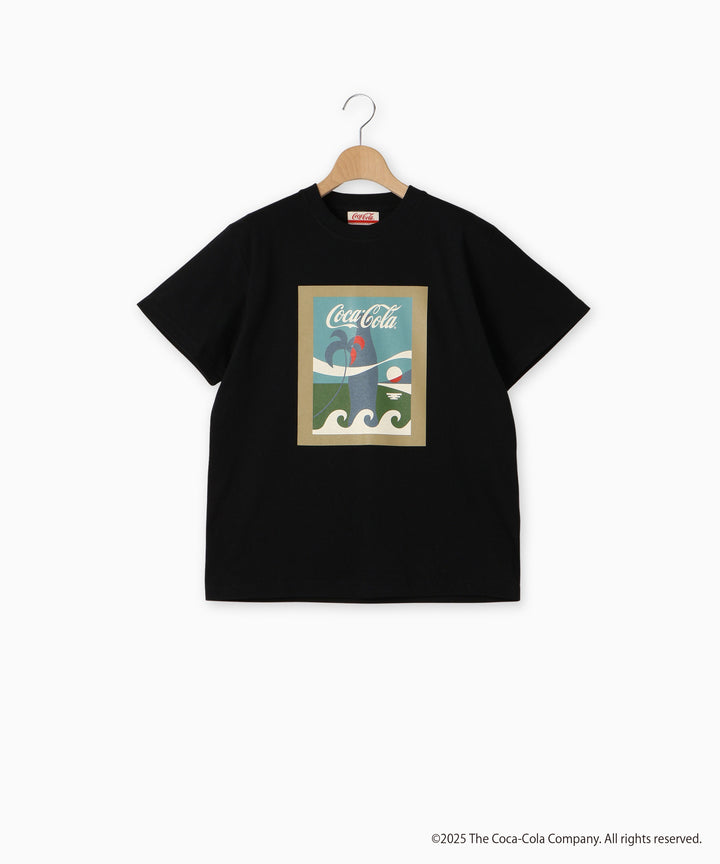 コカ･コーラ トロピカルアートプリント Tシャツ