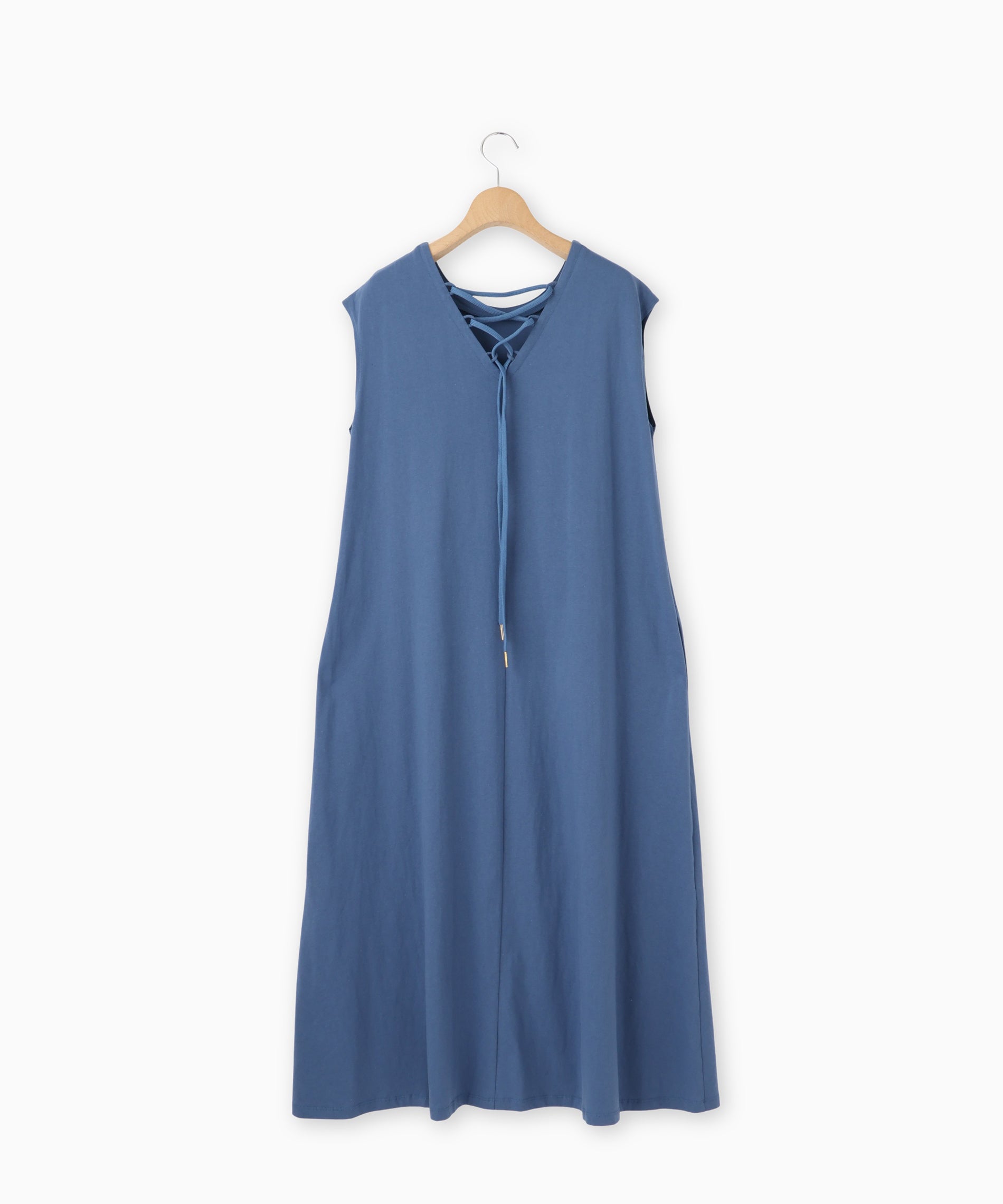 【mademoiselle NONNON】 ノースリーブワンピース X887 2wayノースリーブワンピース – FACE SANS FARD