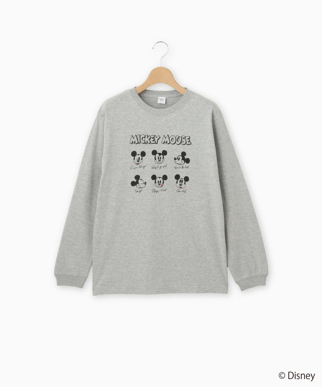 Disney（ディズニー）ミッキーデザインロンT