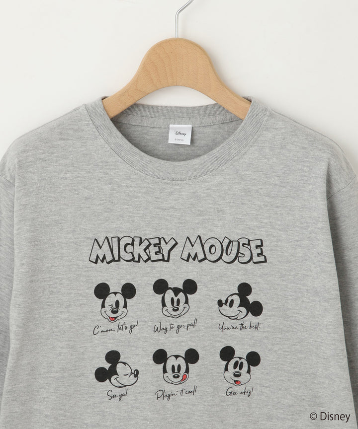 Disney（ディズニー）ミッキーデザインロンT