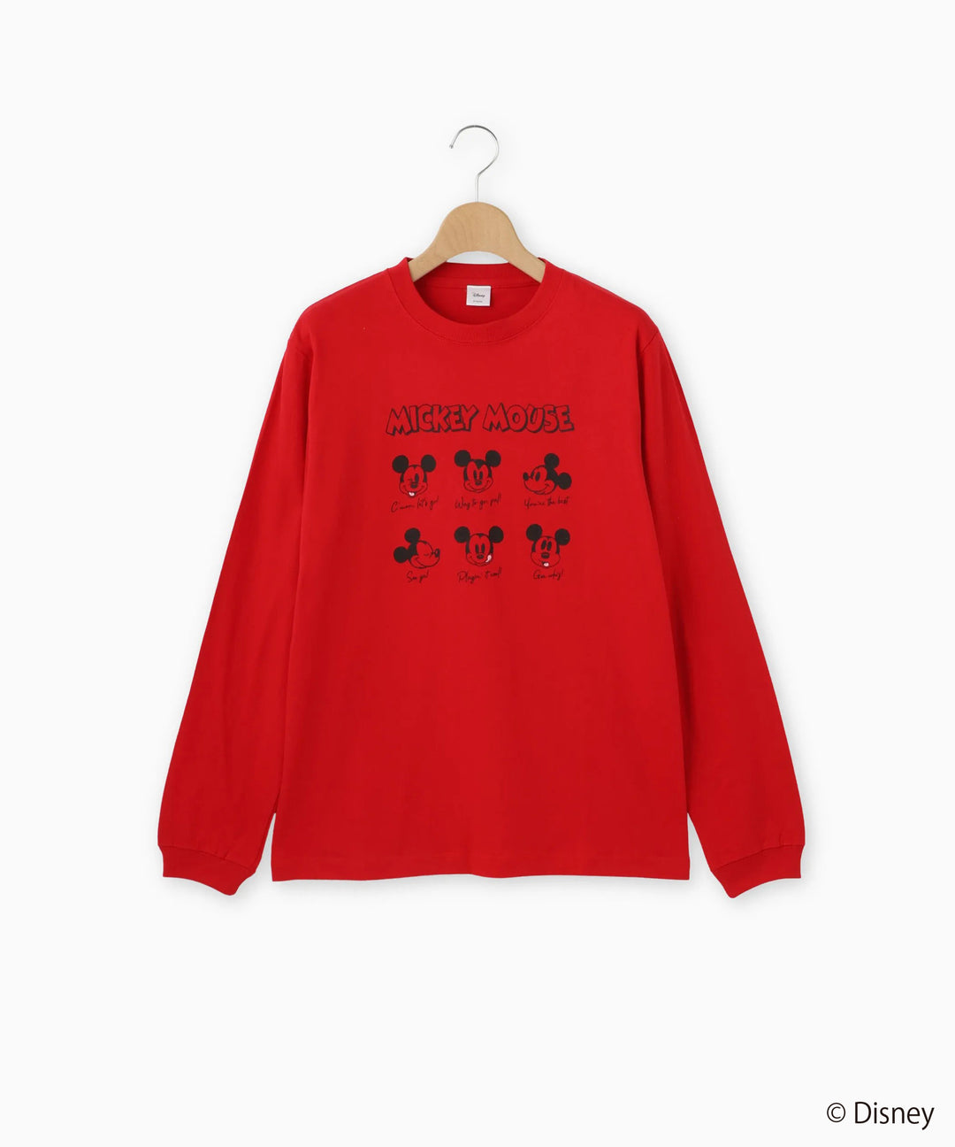 Disney（ディズニー）ミッキーデザインロンT