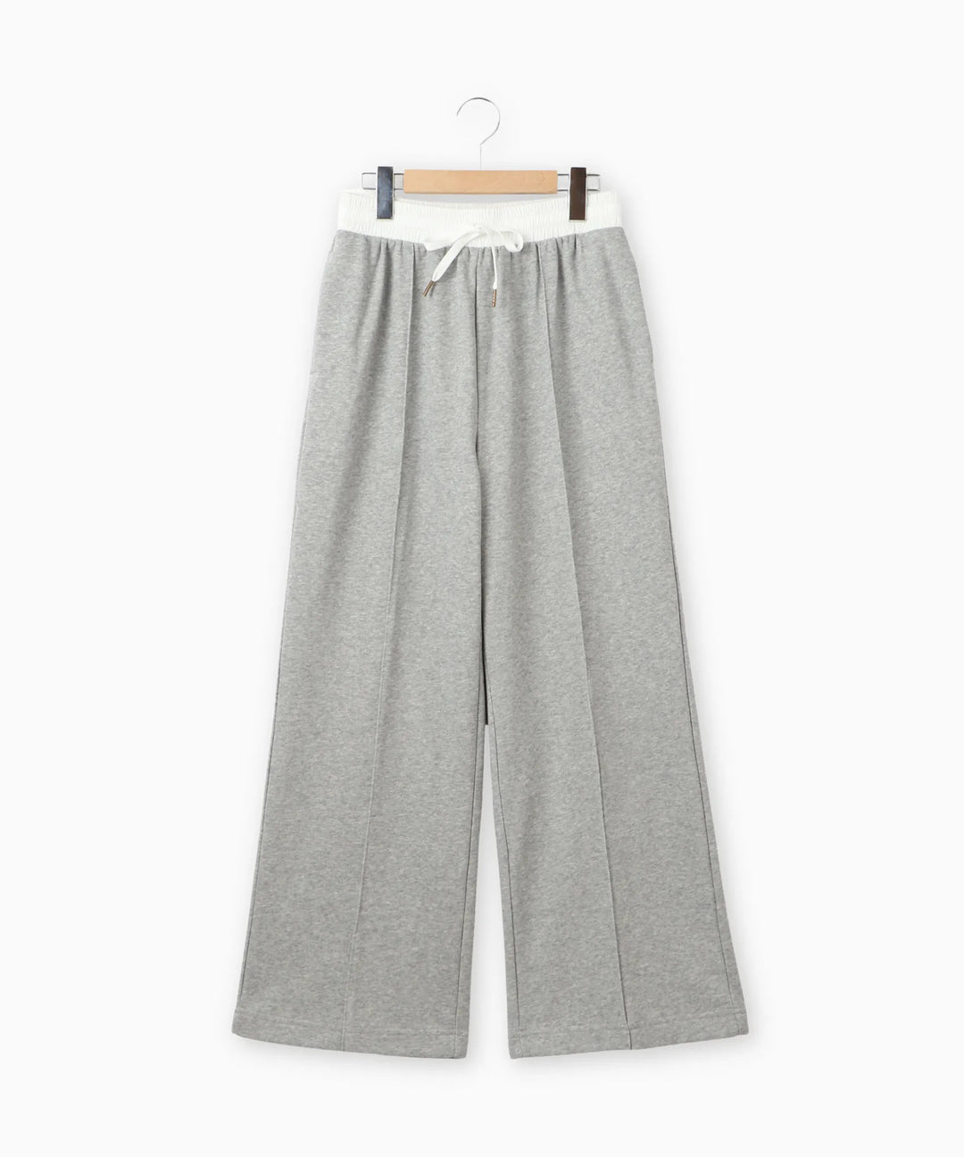 ピンタックスウェットパンツ