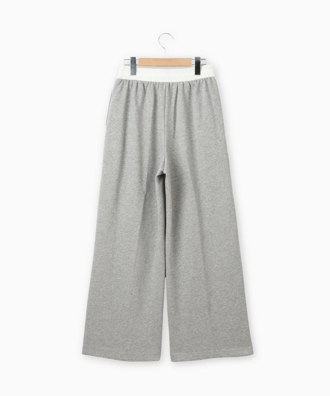 ピンタックスウェットパンツ