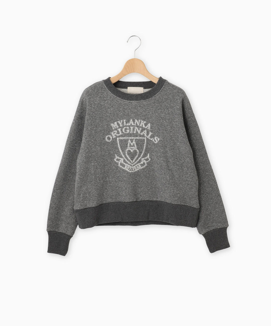 ニードル刺繍スウェット