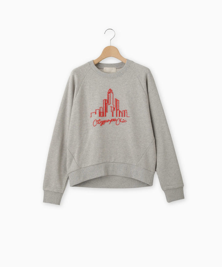 配色エンブロイダリートップス