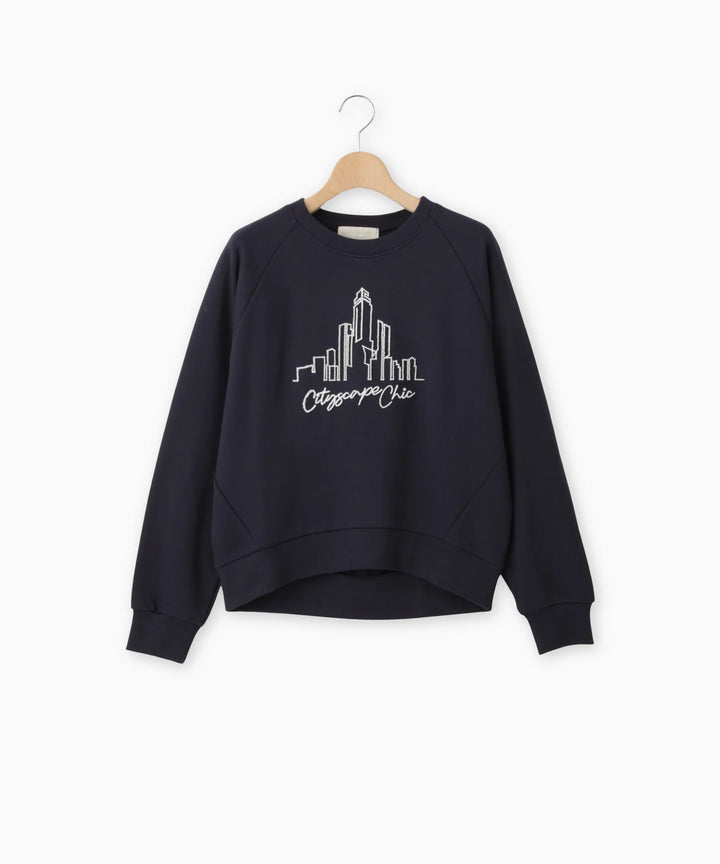 配色エンブロイダリートップス