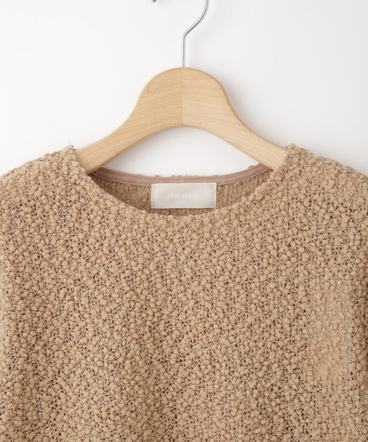 ポコポコレースカットソートップス