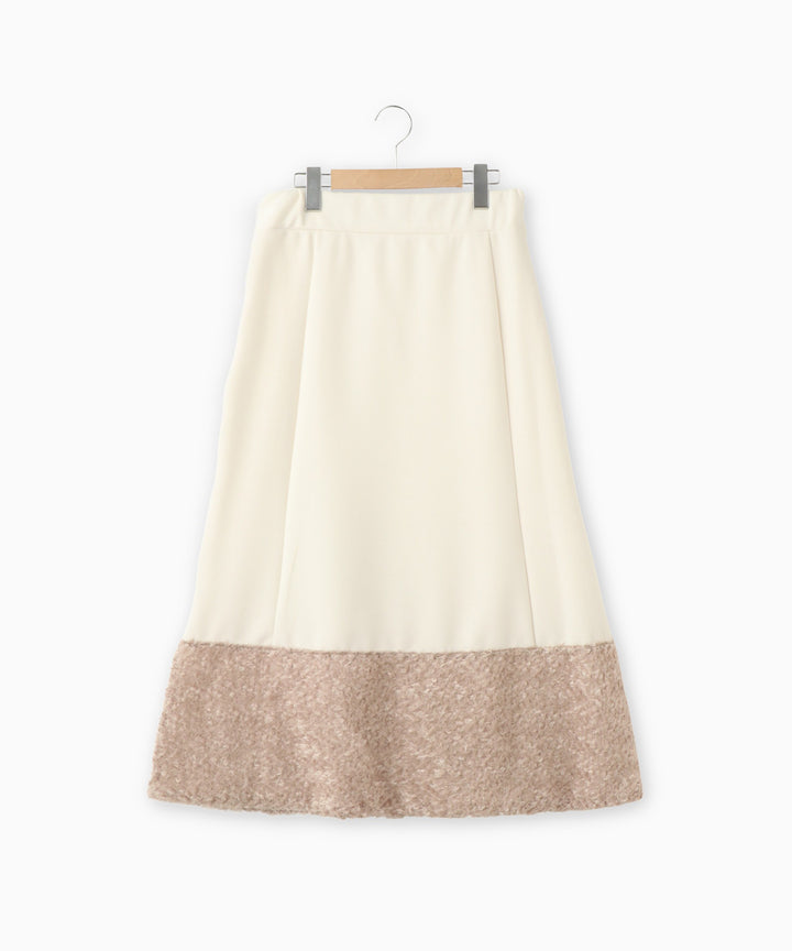 フェザーヘムポンチスカート