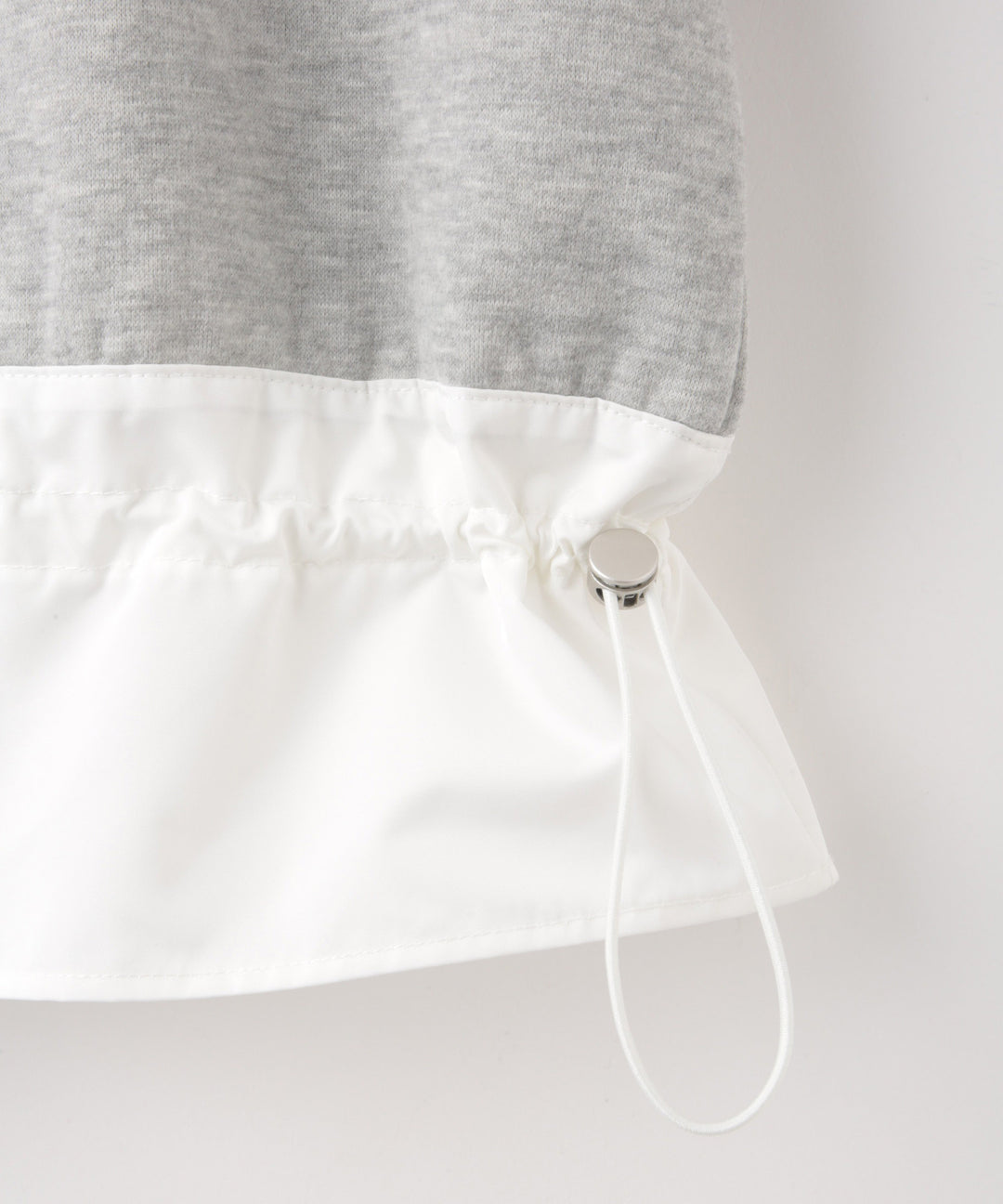 裾ドロストロゴスウェット