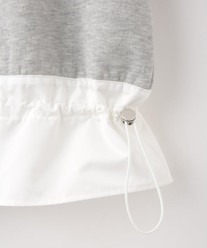 裾ドロストロゴスウェット