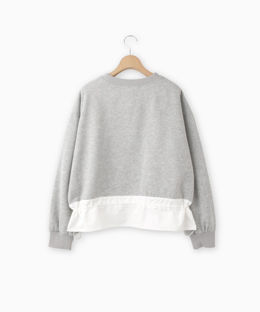 裾ドロストロゴスウェット