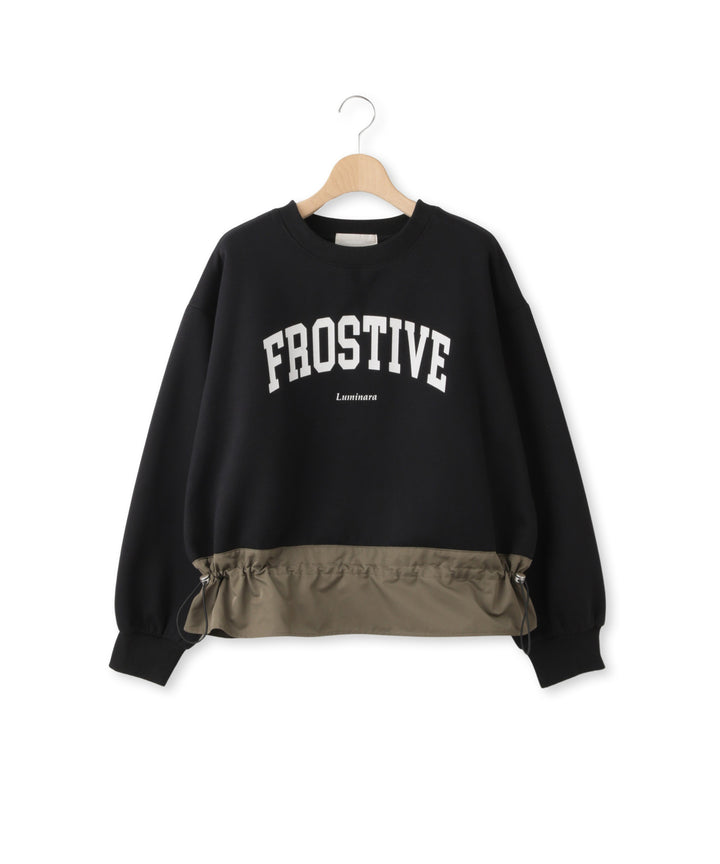 裾ドロストロゴスウェット