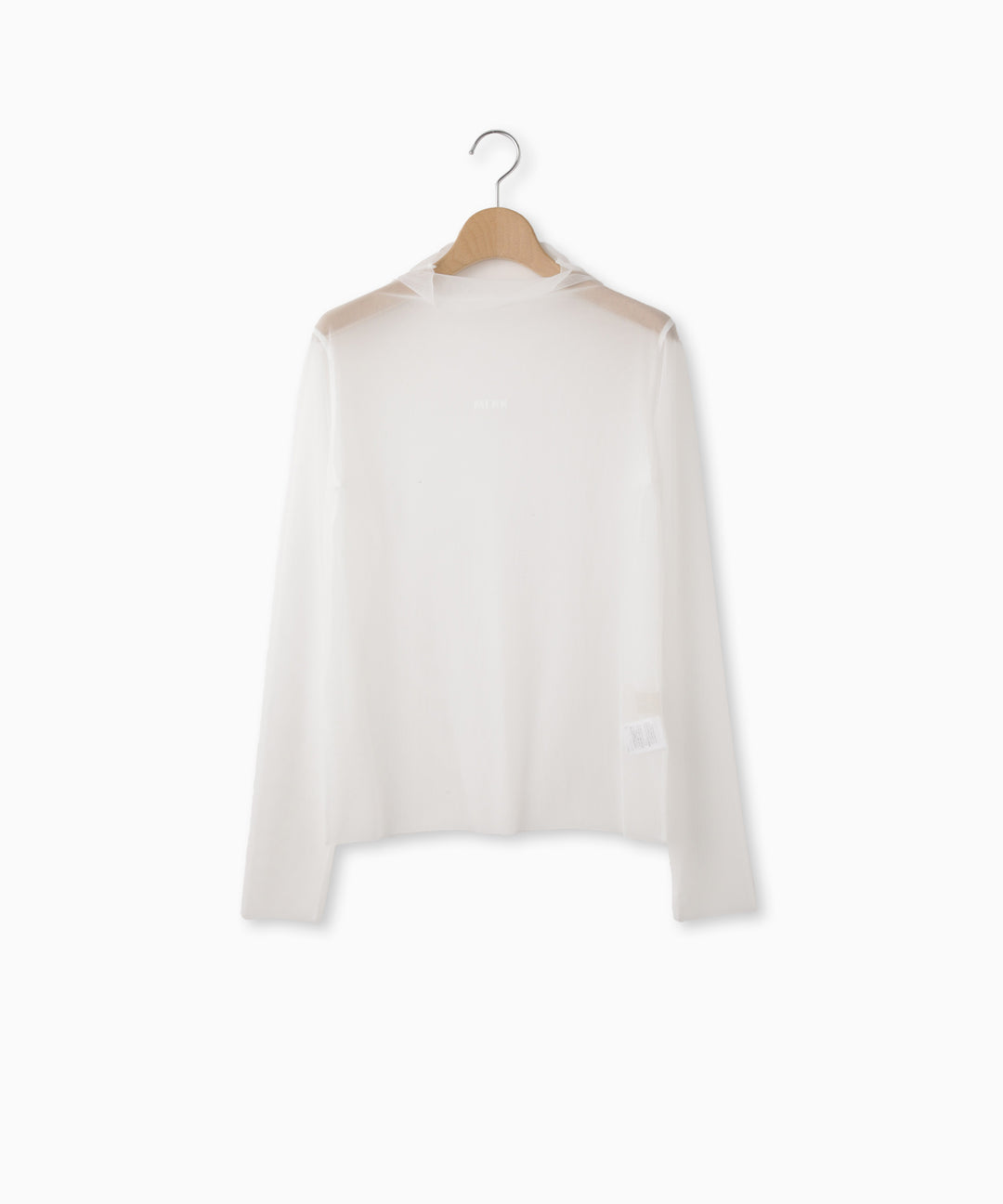 ロゴ入りチュールトップス