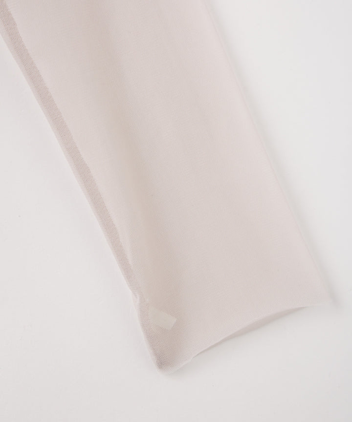 ロゴ入りチュールトップス