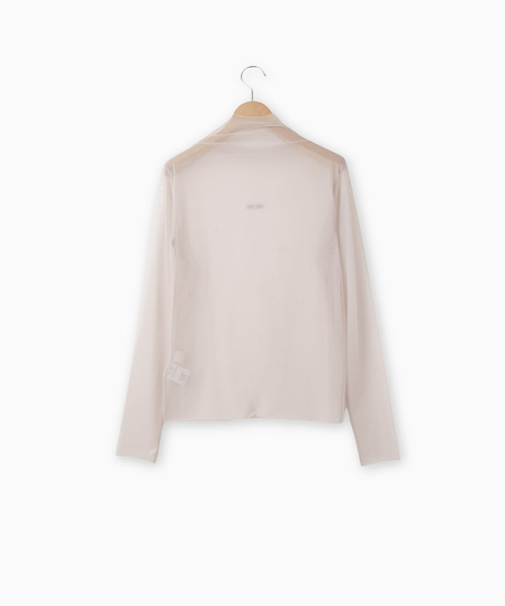 ロゴ入りチュールトップス