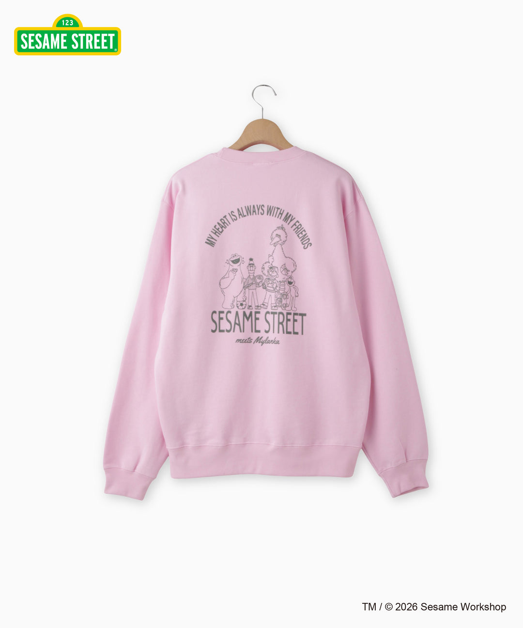 SESAME STREET（セサミストリート）プリントスウェット