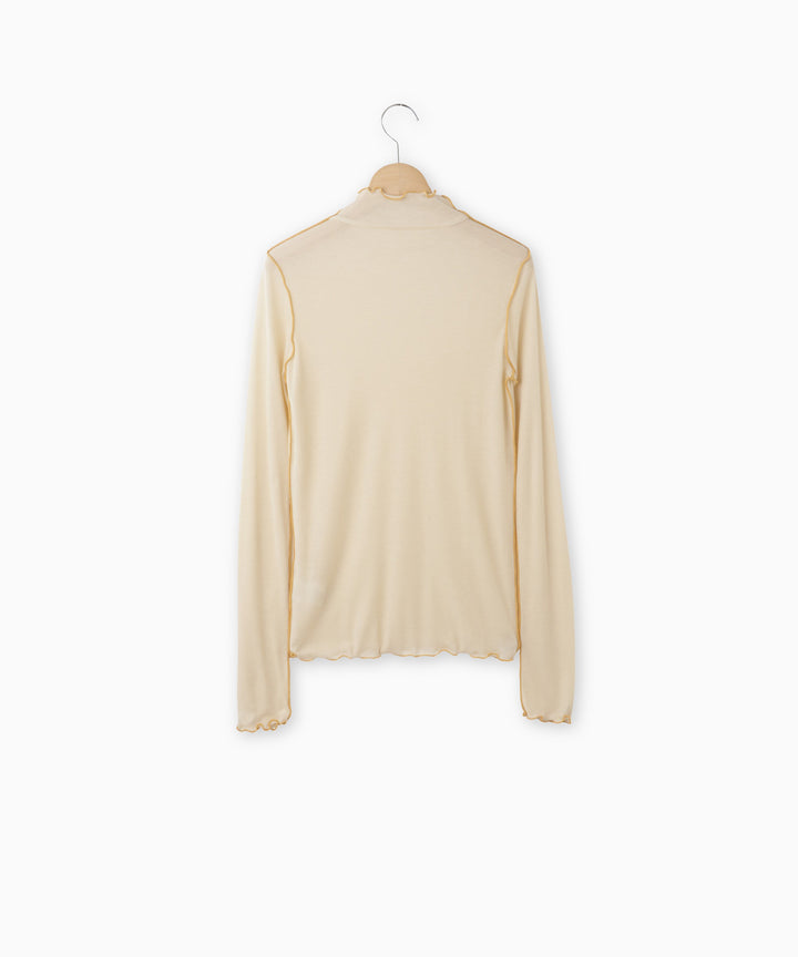 シアーハイネックカットソー