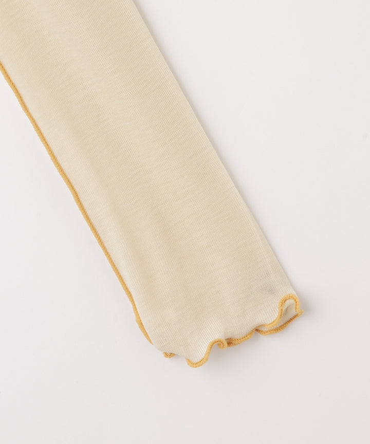 シアーハイネックカットソー