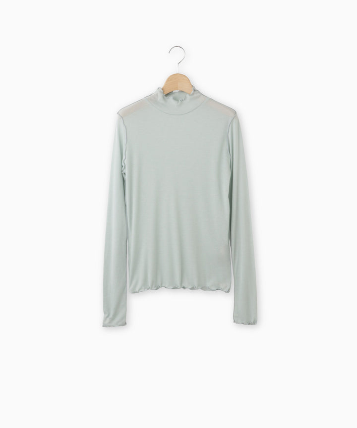 シアーハイネックカットソー