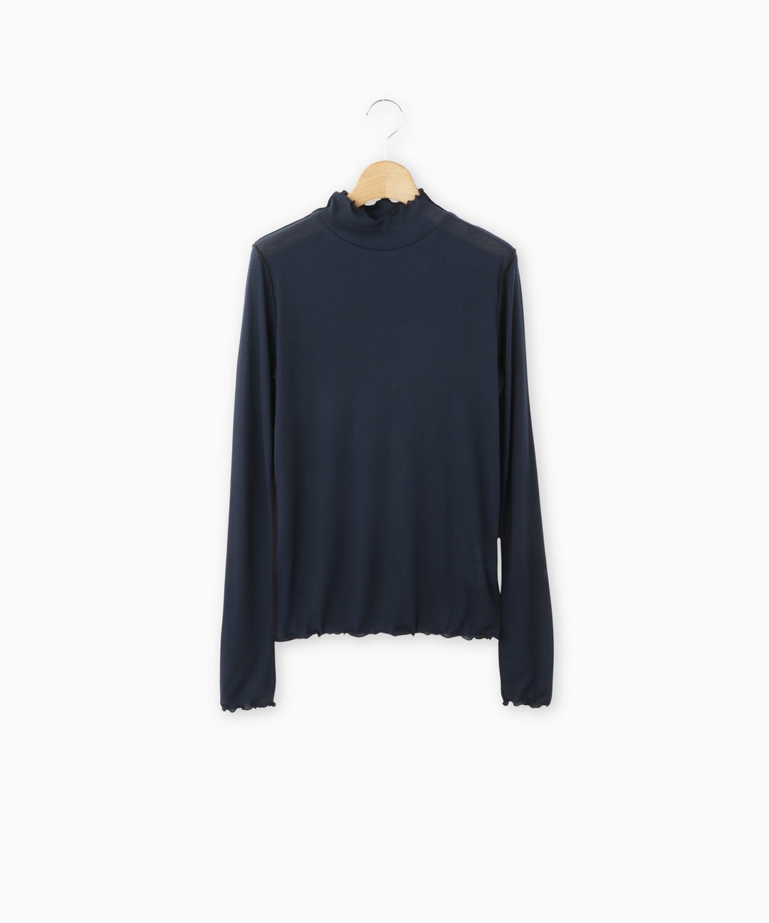 シアーハイネックカットソー