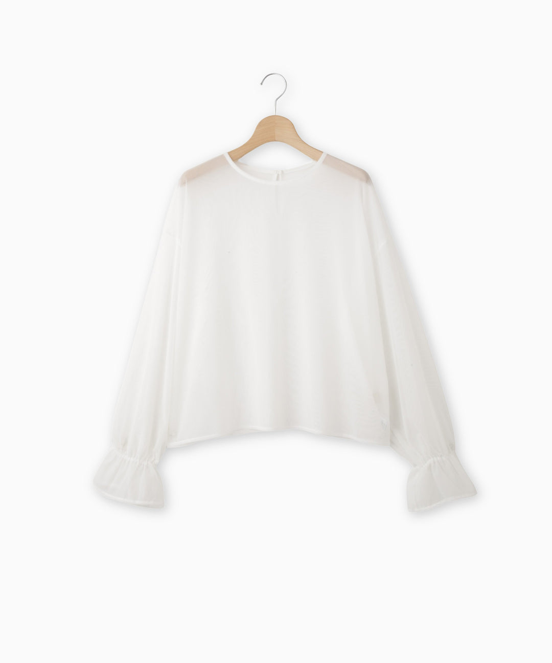 ギャザースリーブブラウス