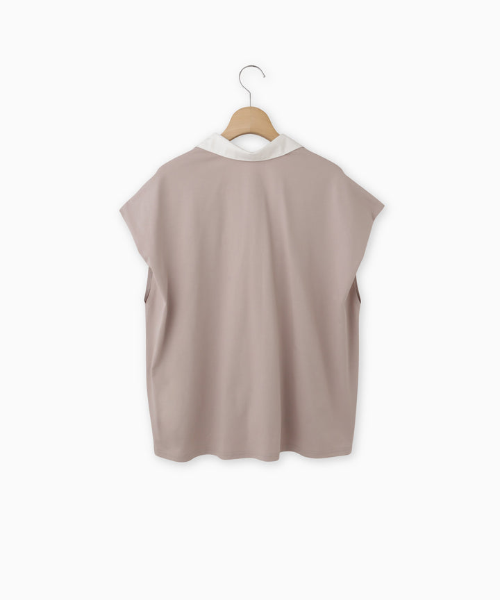 Color Block Cut Blouse