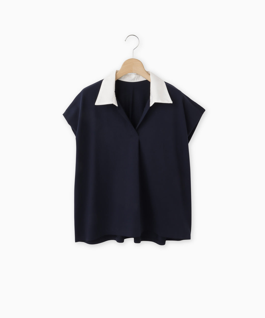 Color Block Cut Blouse