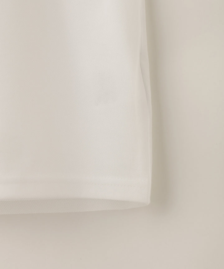 チュールレイヤードカットソー