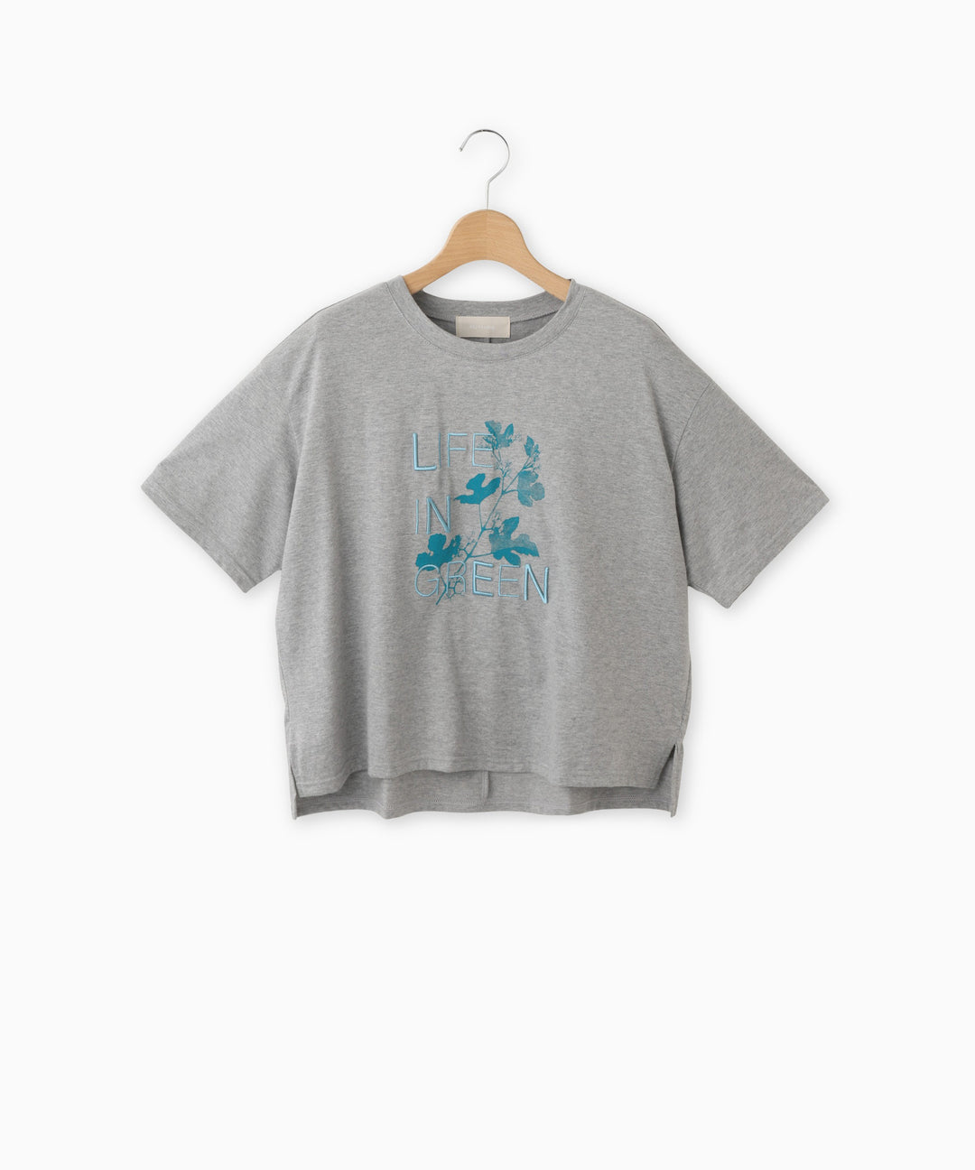 ボタニカルロゴTシャツ