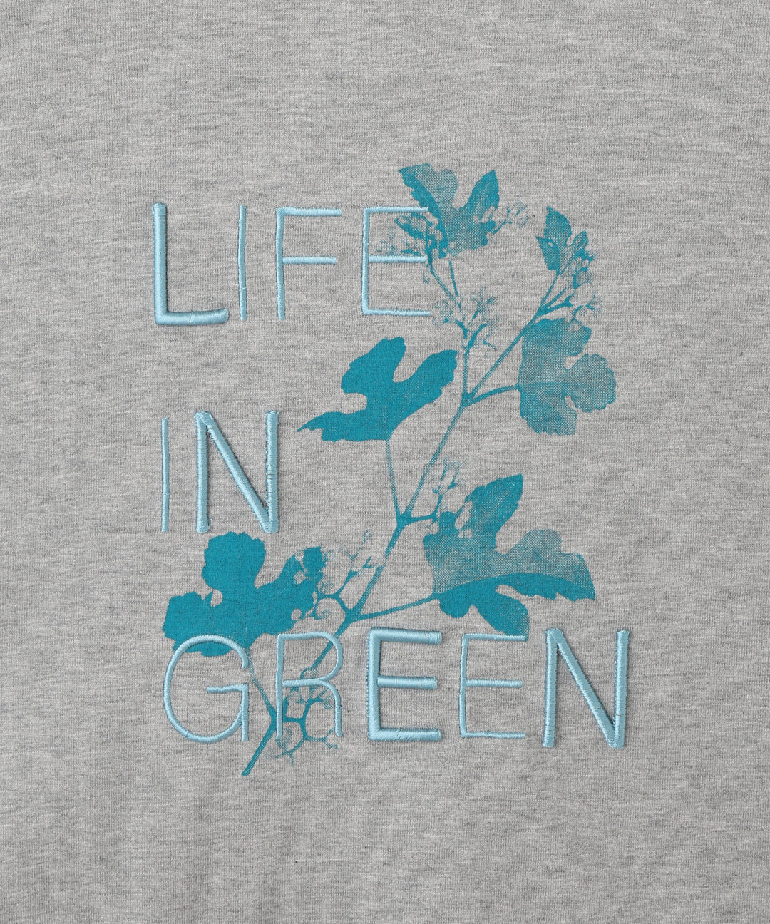ボタニカルロゴTシャツ