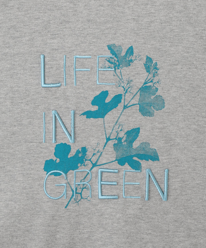 ボタニカルロゴTシャツ