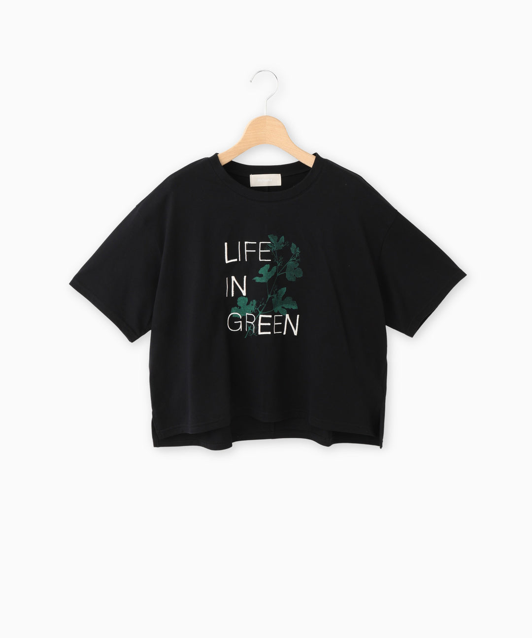 ボタニカルロゴTシャツ