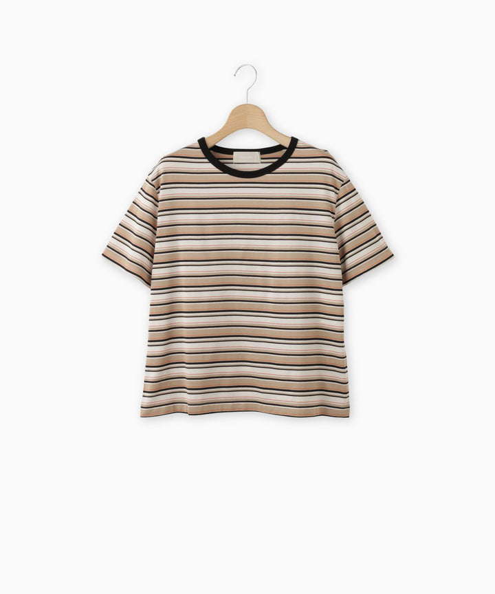 ボーダーコンパクトTシャツ