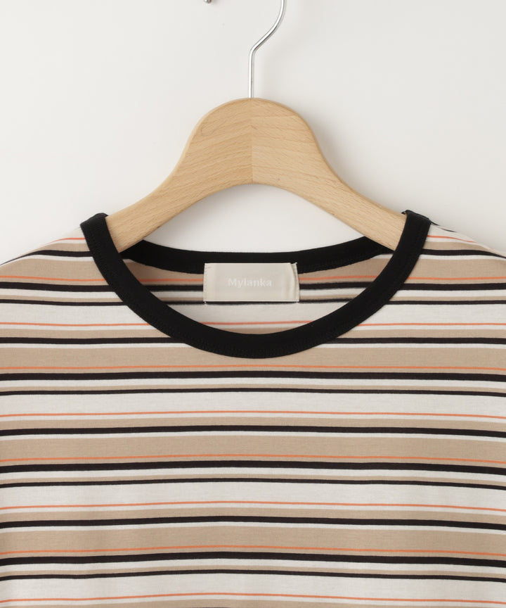 ボーダーコンパクトTシャツ