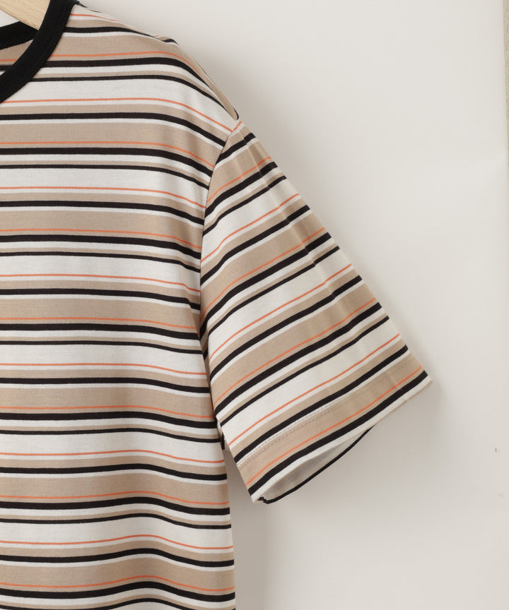 ボーダーコンパクトTシャツ