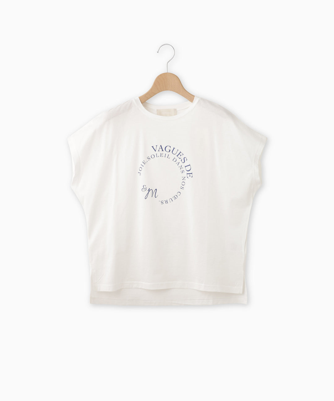 フレンチスリーブロゴTシャツ