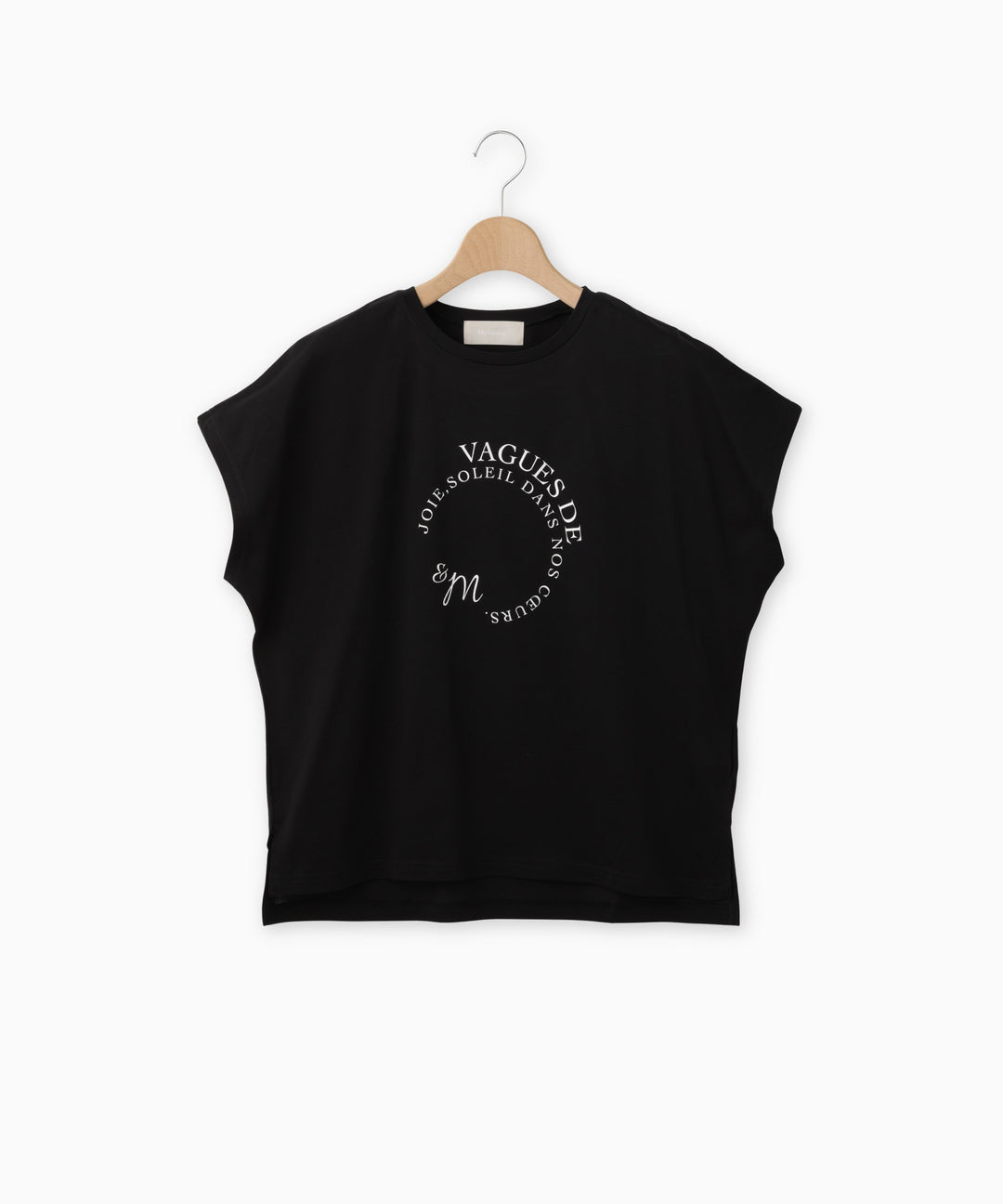 フレンチスリーブロゴTシャツ