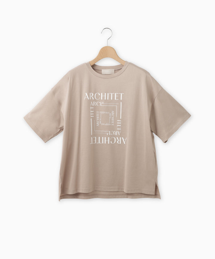 オーバーサイズロゴTシャツ