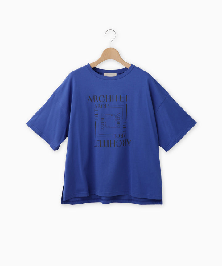 オーバーサイズロゴTシャツ