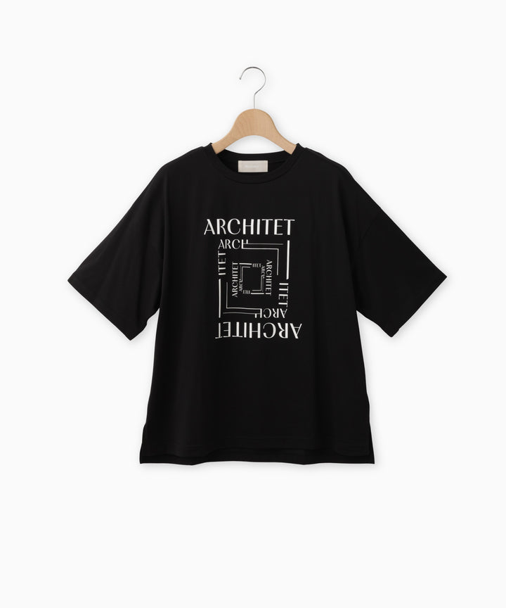 オーバーサイズロゴTシャツ