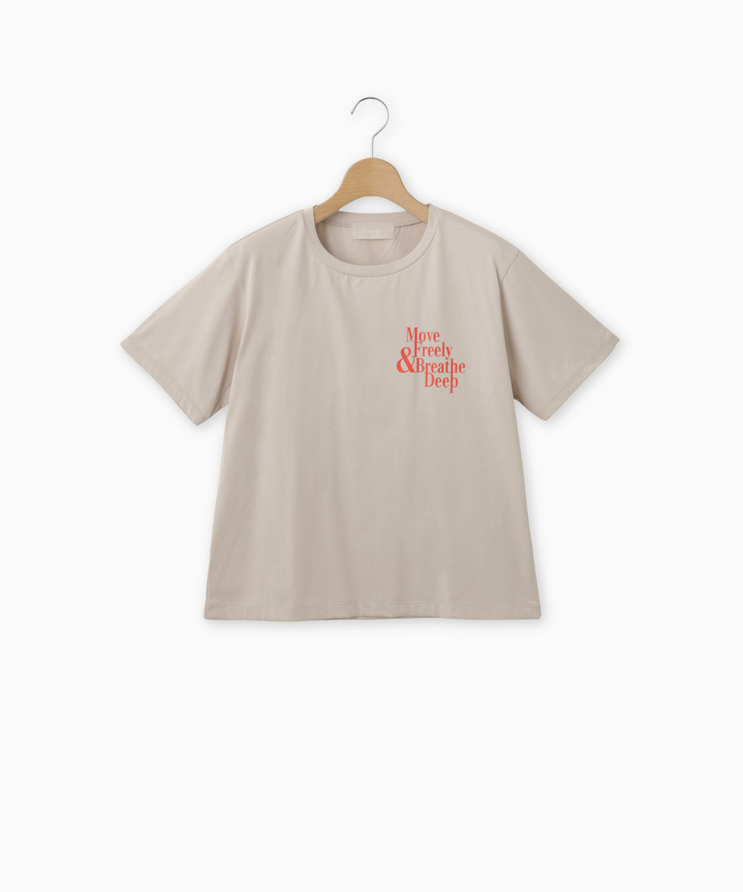 ベーシックコットンロゴTシャツ