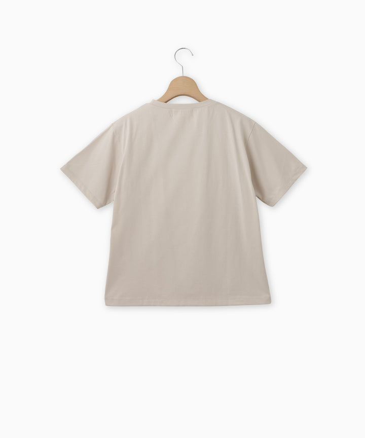 ベーシックコットンロゴTシャツ