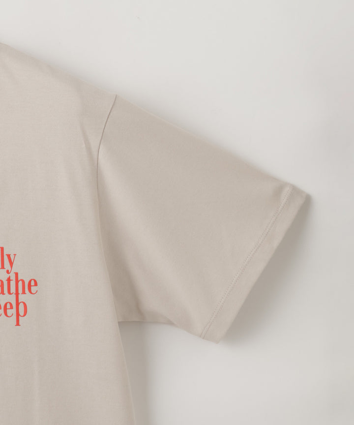 ベーシックコットンロゴTシャツ