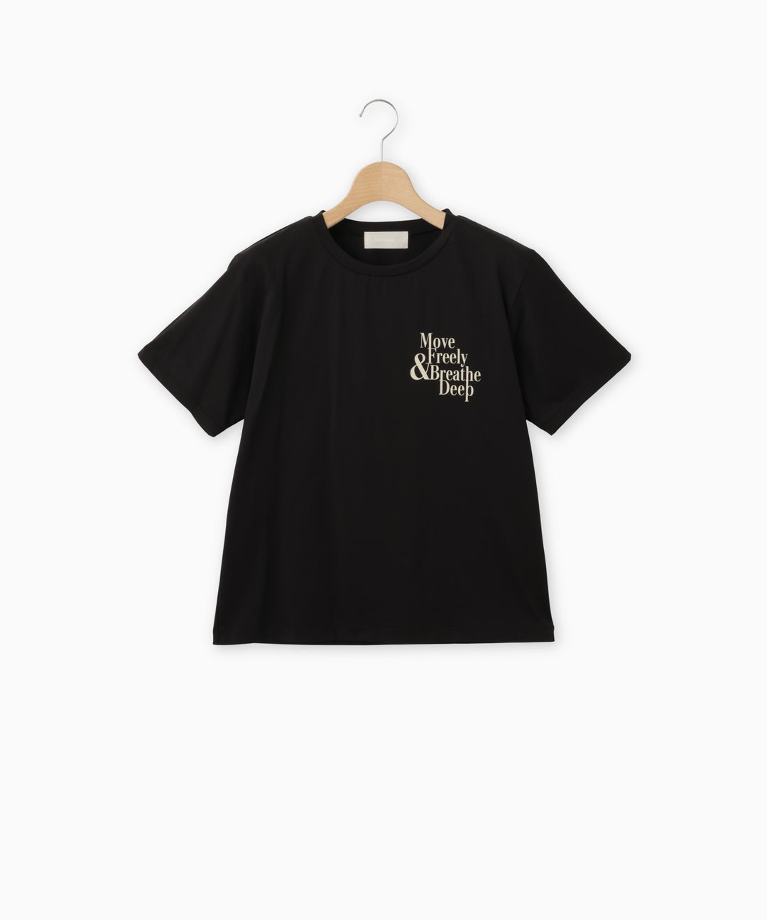 ベーシックコットンロゴTシャツ