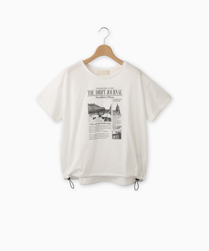 ニュースタイムズプリントTシャツ