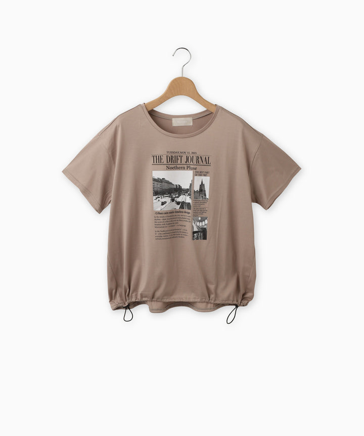ニュースタイムズプリントTシャツ