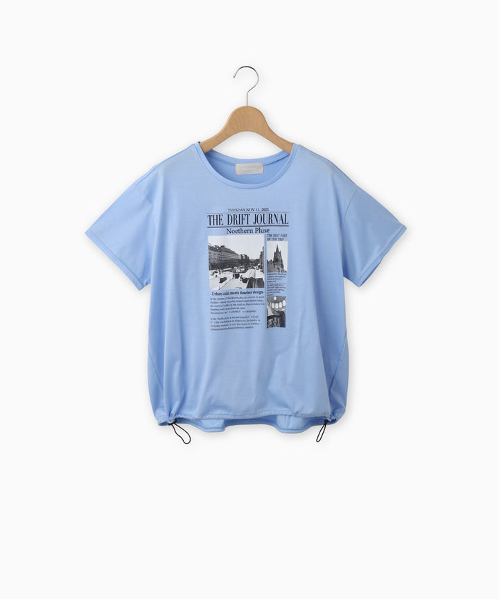 ニュースタイムズプリントTシャツ