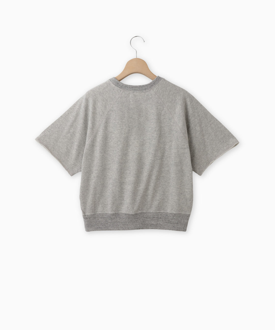 ラメ入りロゴプリントTシャツ