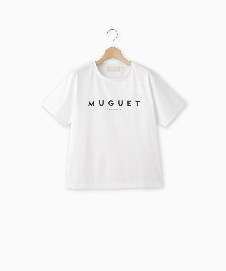 Mercerized Cotton Jersey Logo T-shirt